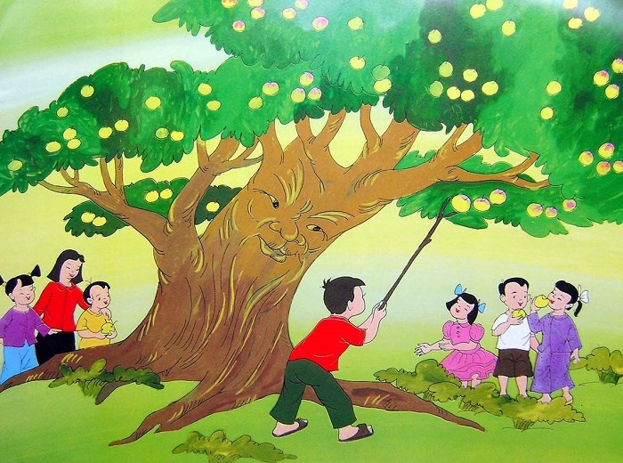 Truyện ngụ ng&ocirc;n C&acirc;y t&aacute;o thần